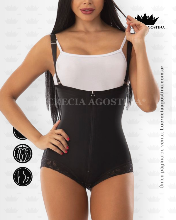 FAJA STRAPLESS CACHETERA <b>MODELADORA</b> REFORZADA