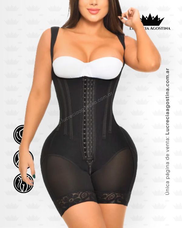 FAJA EXTREMA POSTQUIRURGICA <b>10 VARILLAS</b> CIERRE PERINEAL