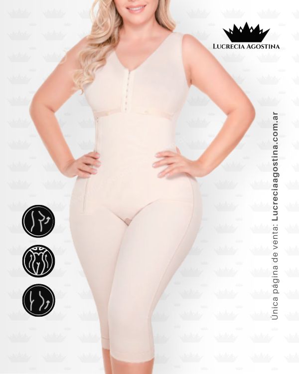 FAJA CON BRASIER <b>CIERRE LATERAL REFORZADA</b> LIPOTRANSFERENCIA