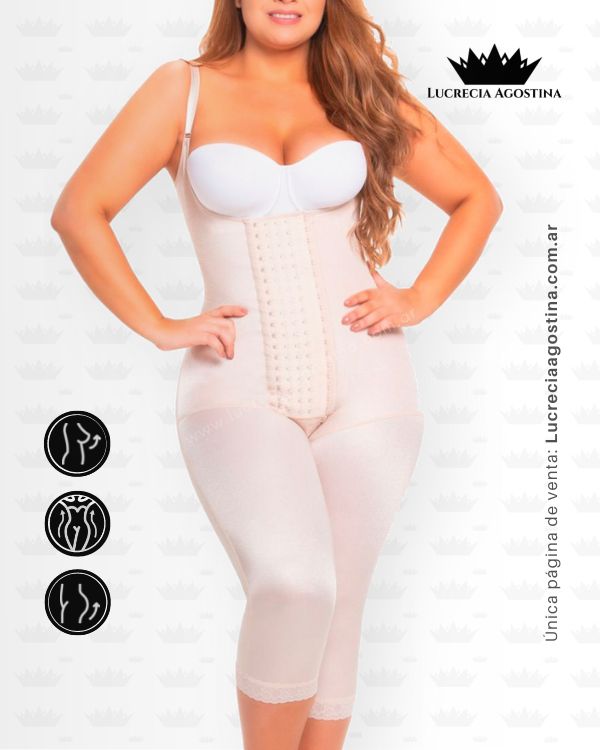 FAJA LARGA EXTREMA <b>5 NIVELES DE GANCHOS</b> LIPO