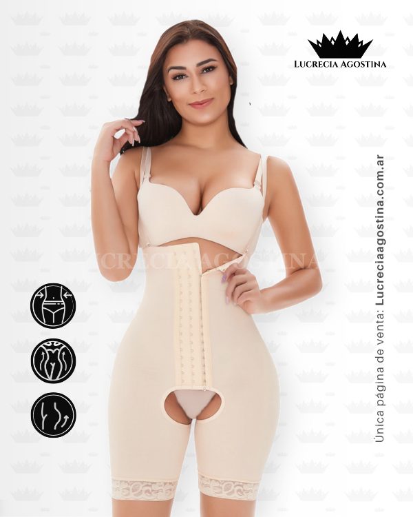 FAJA STRAPLESS POSTPARTO <b>3 NIVELES</b> REFORZADA