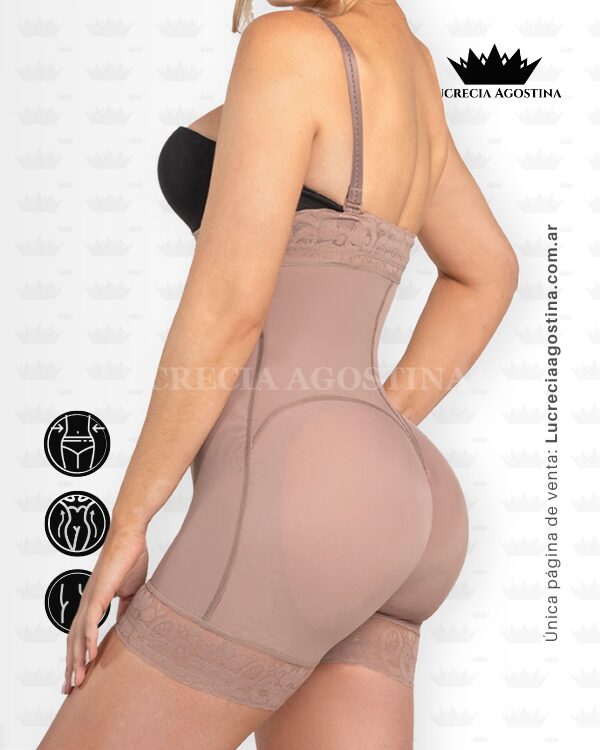 FAJA SHORT STRAPLESS <b>REALCE SEMI-INVISIBLE</b> POSTQUIRÚRGICO