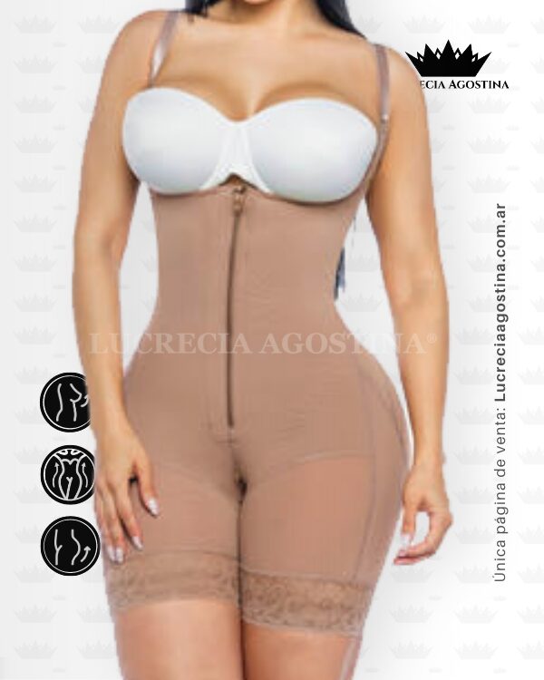 FAJA POSTQUIRÚRGICA <b>CON CIERRE</b> CON TIRANTES