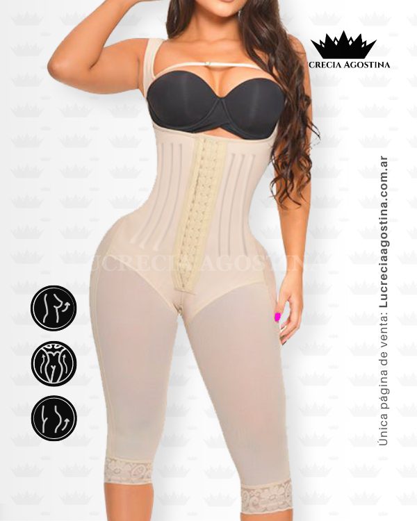 FAJA RELOJ DE ARENA REFORZADA <b>10 VARILLAS</b> LIPOESCULTURA