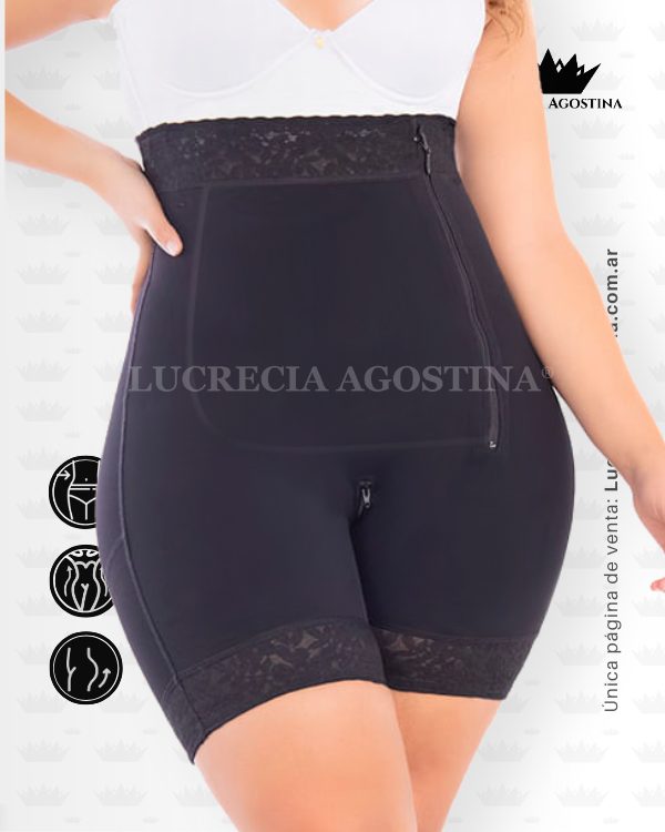 FAJA STRAPLESS <b>MODELADORA</b> CIERRE LATERAL