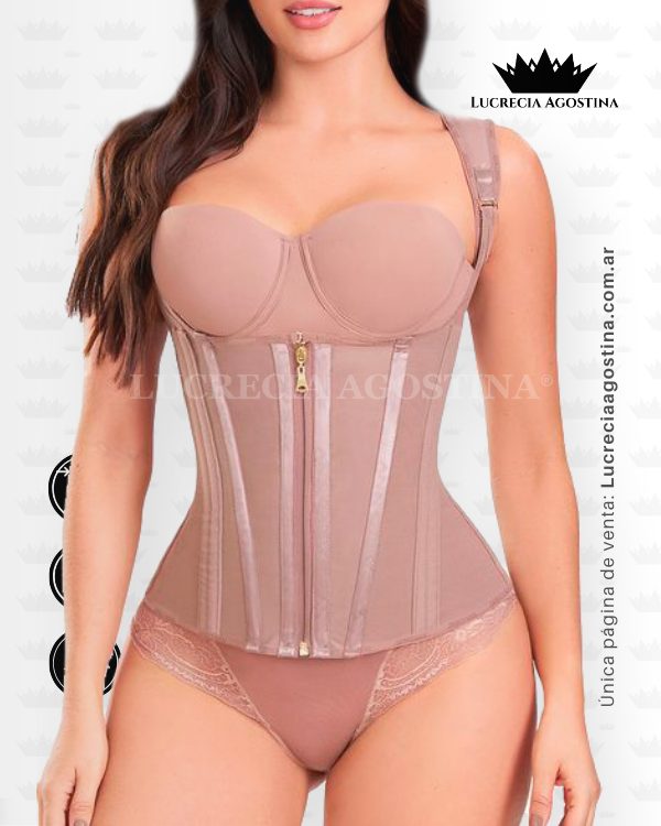 CHALECO DOBLE FAJA EXTREMA 3 NIVELES PREMIUM